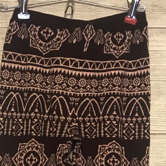 Mossimo Supply Co. warm Fair Isle print leggings. - Picture 3 of 4